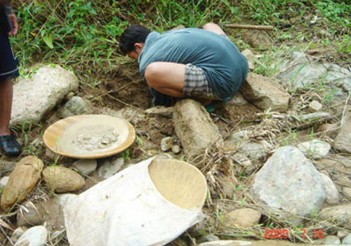 老撾、柬埔寨淘沙金